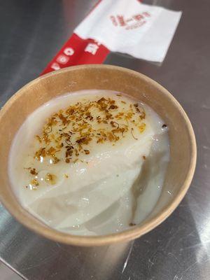 Coconut milk pudding/tofu