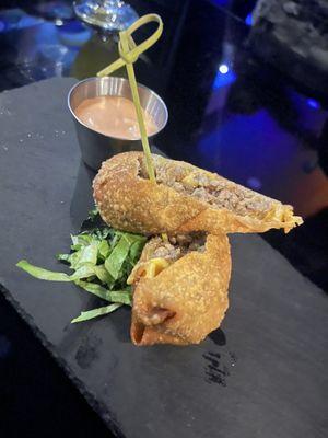 Philly Cheesesteak Egg Rolls