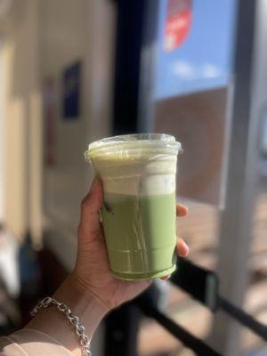 matcha cream top