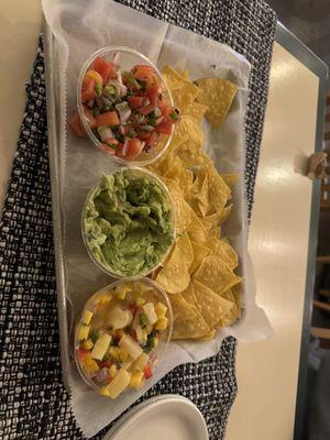 Guac and chips