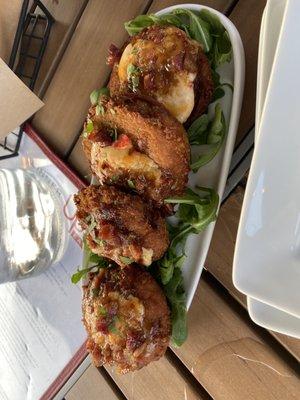 Fried green tomatoes