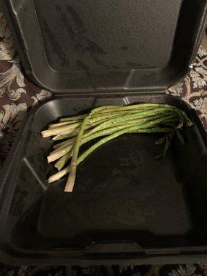 Roasted Asparagus, but no Roasted Street Corn.