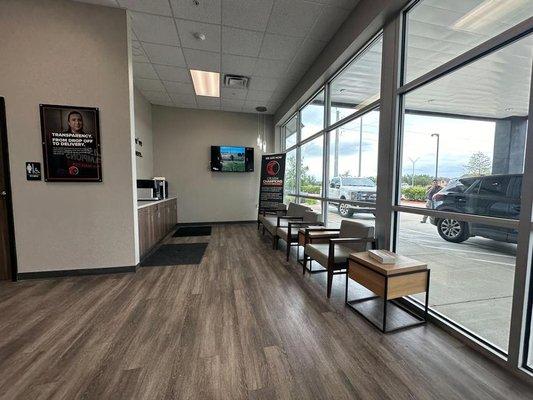 Customer Waiting Area (Interior Space)