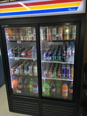 Variety of Cold drinks available