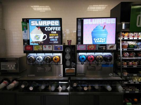 Beautiful Sleek Slurpee Machines