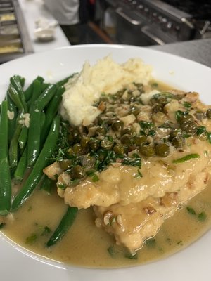 Chicken piccata