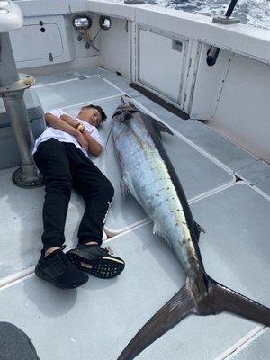 7.5' blue marlin