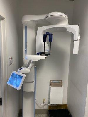 New CBCT allows us to capture 2D and 3D and virtually plan implants