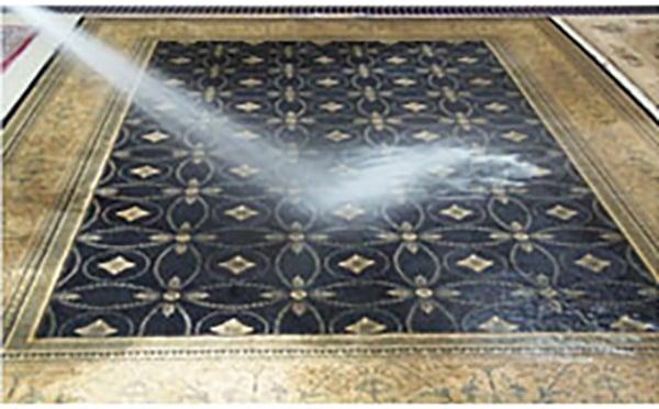 Hand Cleaning Persian Rug