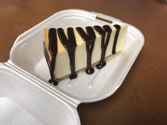 New York chocolate cheese cake