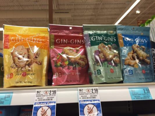 Gin Gins in a variety