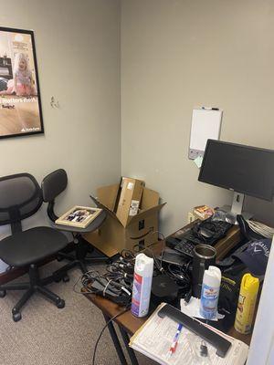 Before office clean