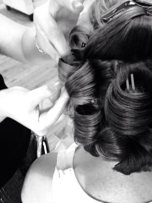 Wedding hair