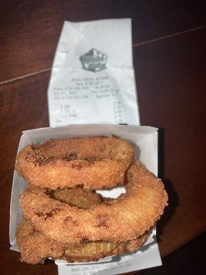 Old onion rings