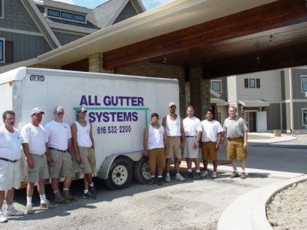 Best Skilled labor with a gutter machine gives All Gutter Systems the competitive edge to keep costs low and quality high