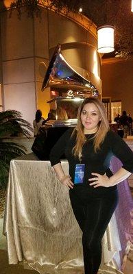 Melissa Balderas, LMT 
Also provides chair massages for VIP events such as this Grammy event in Austin