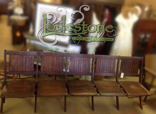 Antique Theater/Stadium Seats.