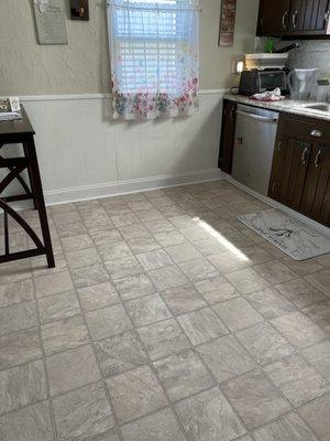 Kitchen floor