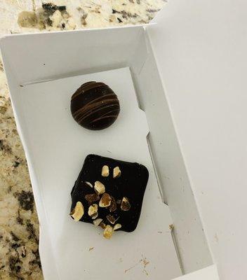 Amaretto Truffle and Dark Chocolate Toffee