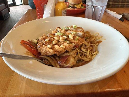 Spicy Thai Chicken Noodle Bowl