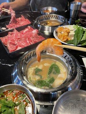 Yummy Shabu Shabu, best Wagyu Beef!