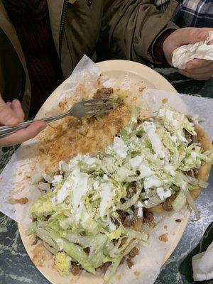 Sopes de asada