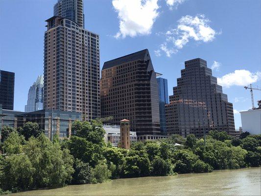 Downtown during a flood 2018