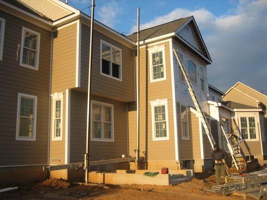 Hardie siding