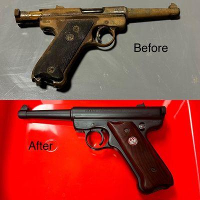 Restore on a Ruger mark 1