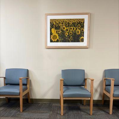 Waiting room for imaging