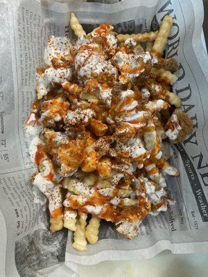 Fancy Fries,it was mouth watering Will definetly come again