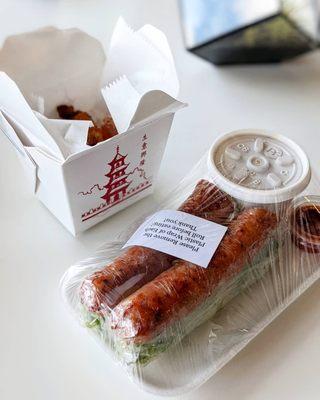 Combo Eco $7 2pcs nem nuong + 2pcs ck wings