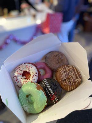 Mochi donuts and mochi cupcakes