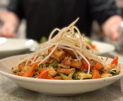 Please visit us and try one of our delectable stir-fry bowls!