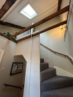 Apartment staircase