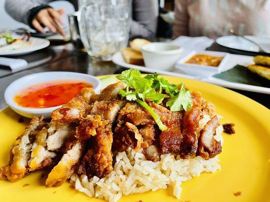 Fried Pork over Rice