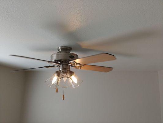 Install ceiling fan