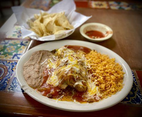 The chili relleno was the best I have ever had!