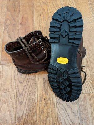 New Vibram Soles on Wolverine 1000 Mile Boots