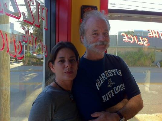 Bill Murray at Zappos Pizza, King Street