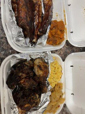 Jerk Chicken & Pork Ribs