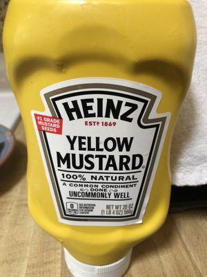 Stay in your lane bro. Heinz makes the best ketchup but French's makes the best mustard. There are store brands better than this.