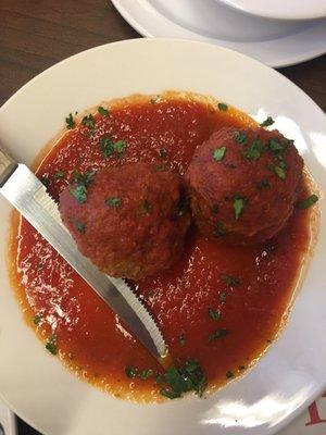 My favorite meatballs.  Big ones!!!!!!!!!!!!!