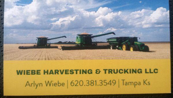 Wiebe Harvesting and Trucking