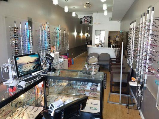 We have a wide range of eye wear and contact lenses