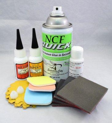 CA Glues & Sanding Supplies