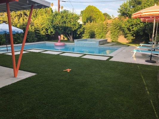 Encino Artificial Grass Installation