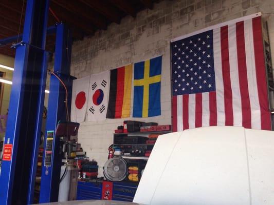 Inside the Swedish man cave!