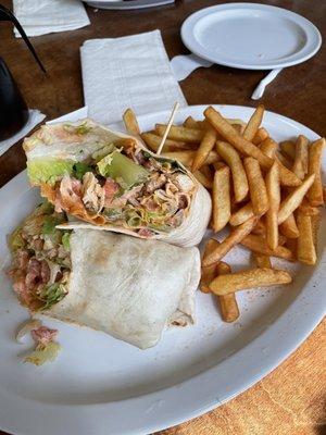 Buffalo Chicken Wrap Sandwich