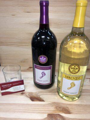 Barefoot wine all varieties 750ml 1.5L